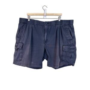 Tommy Bahama Relax Men's 2XL  Navy‎ Blue Drawstring Cargo Shorts